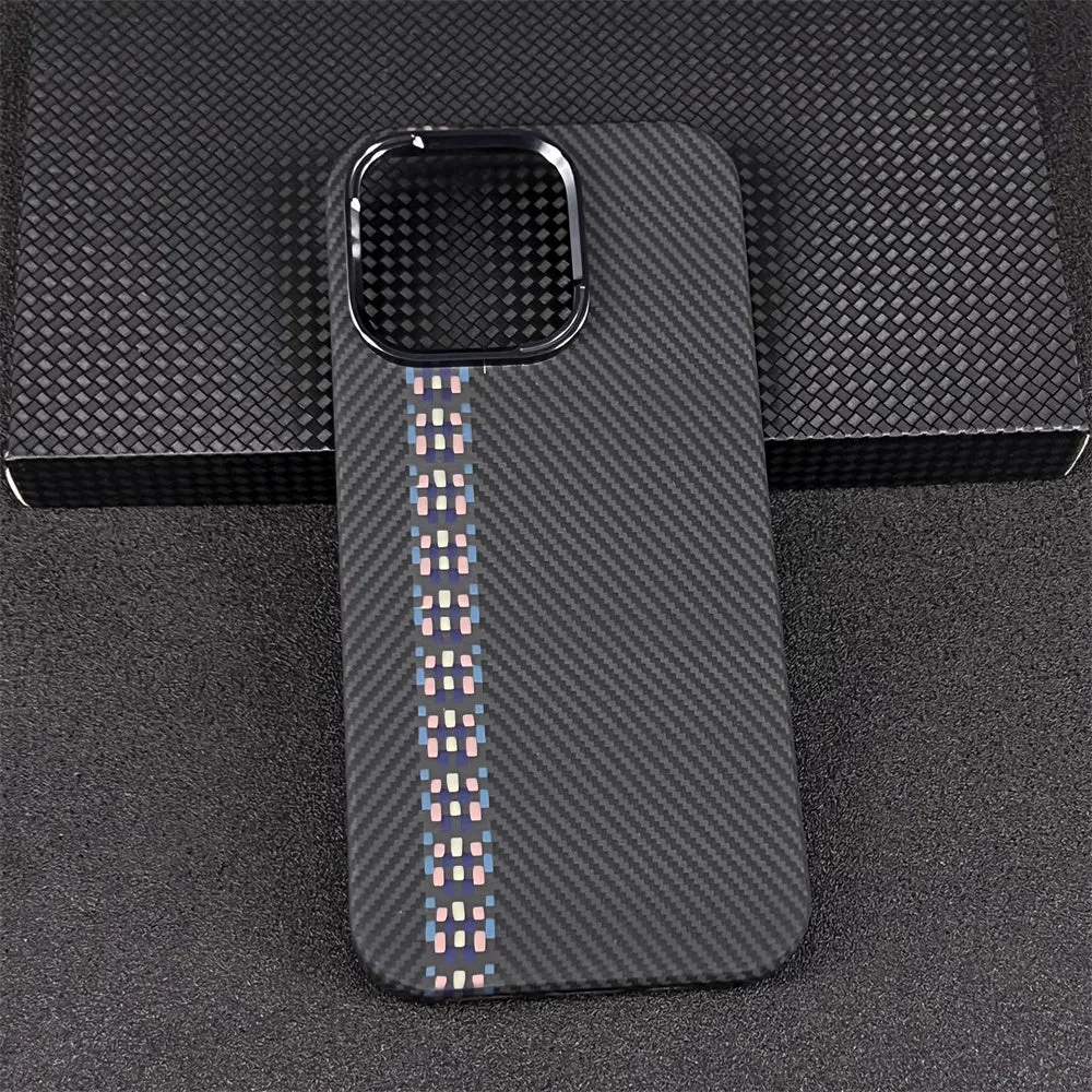 Oatsbasf Luxury Pure Aramid Fiber Case for Apple iPhone 16 Series