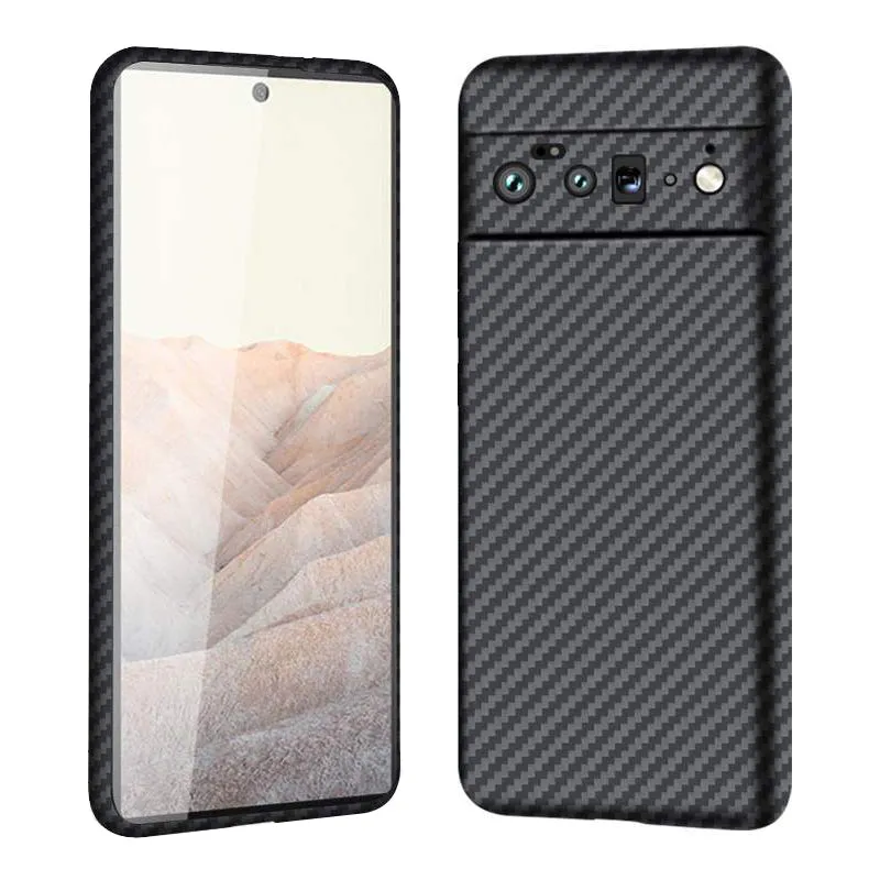 Oatsbasf Luxury Pure Aramid Fiber Case for Google Smartphones