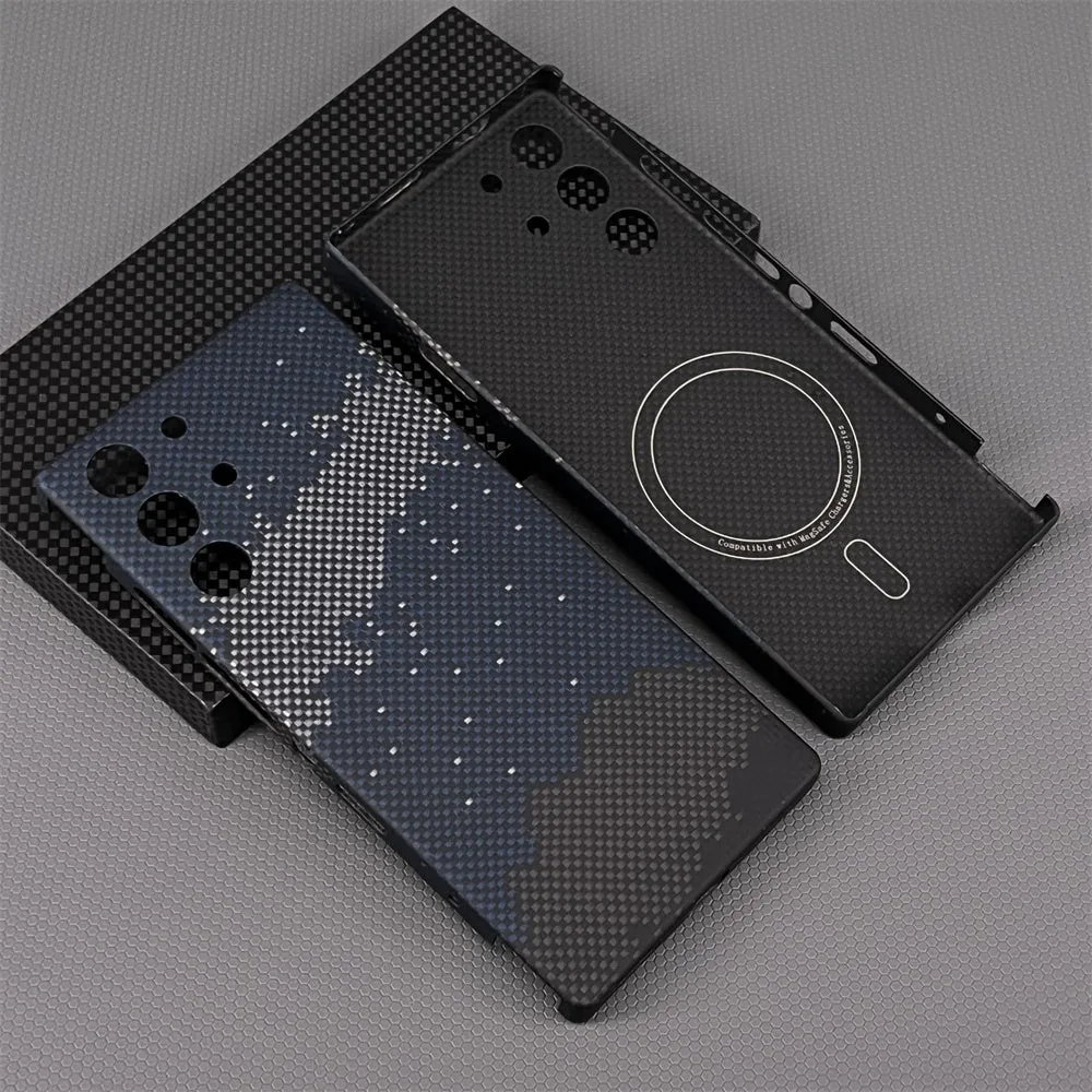 Oatsbasf Luxury Pure Aramid Fiber Case for ZTE nubia Smartphones