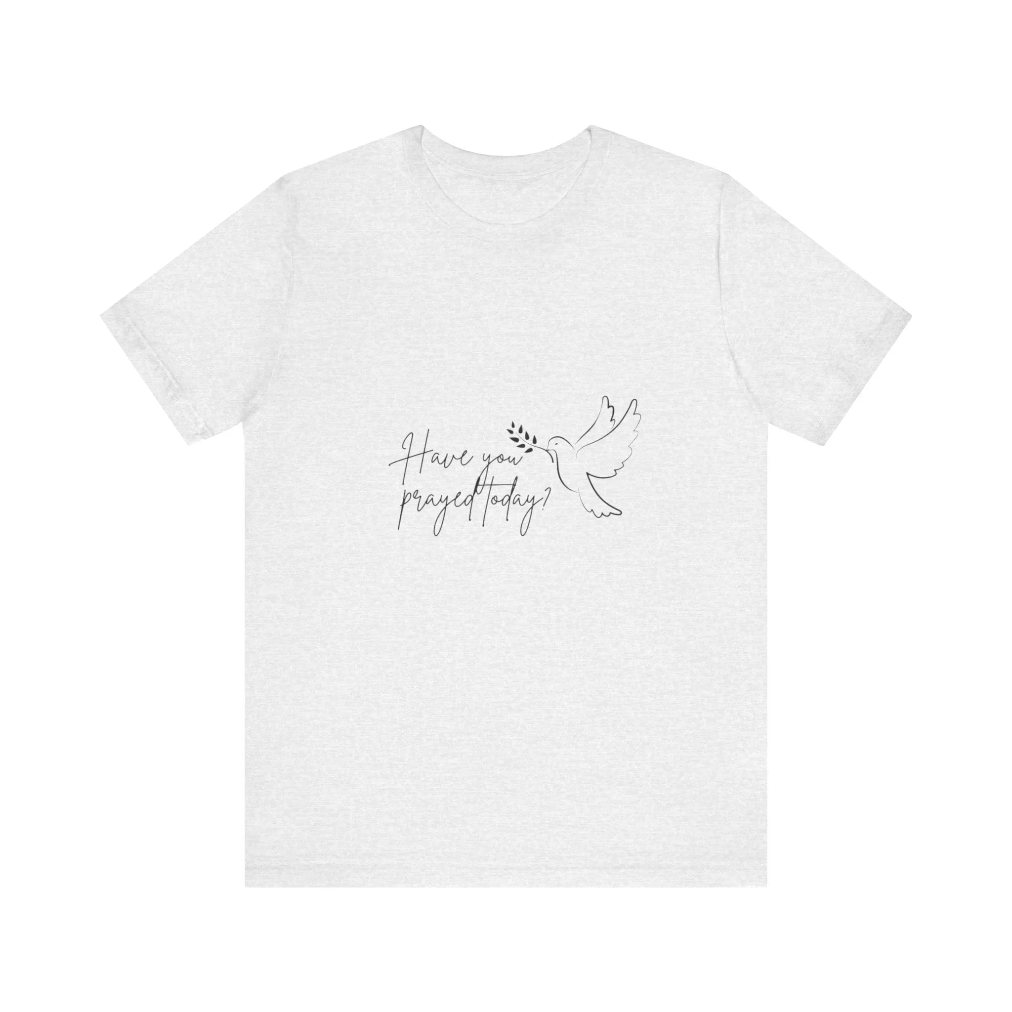 Prayerful Reflection T-Shirt - Comfortable Cotton Tee in 16 Colors