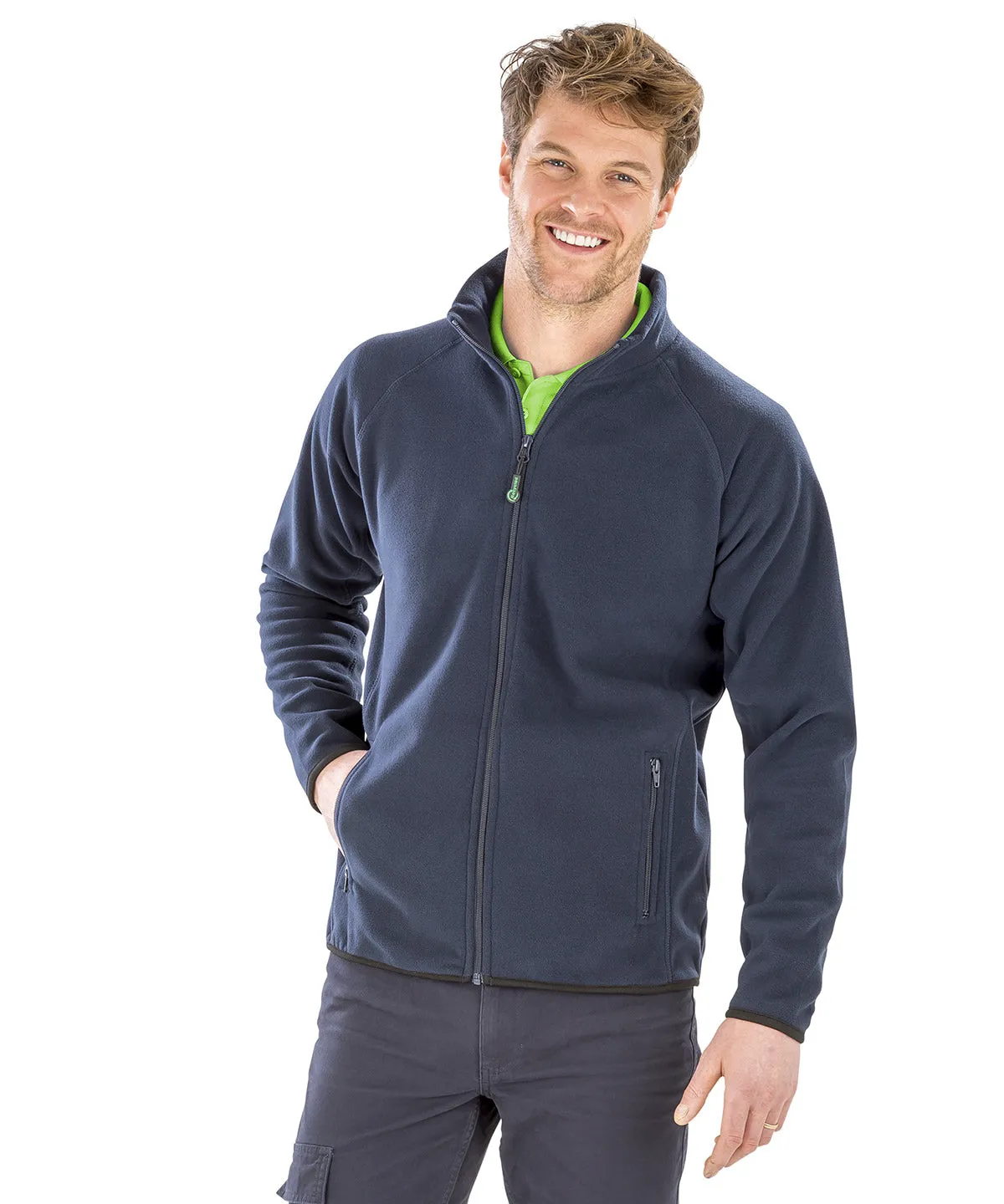 Recycled fleece polarthermic jacket | Grey