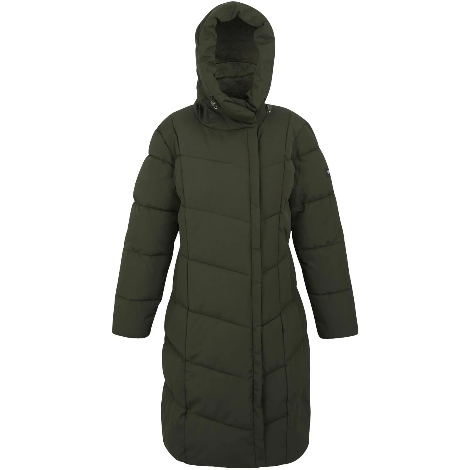 Regatta Womens Nurie Longline Hooded Padded Jacket