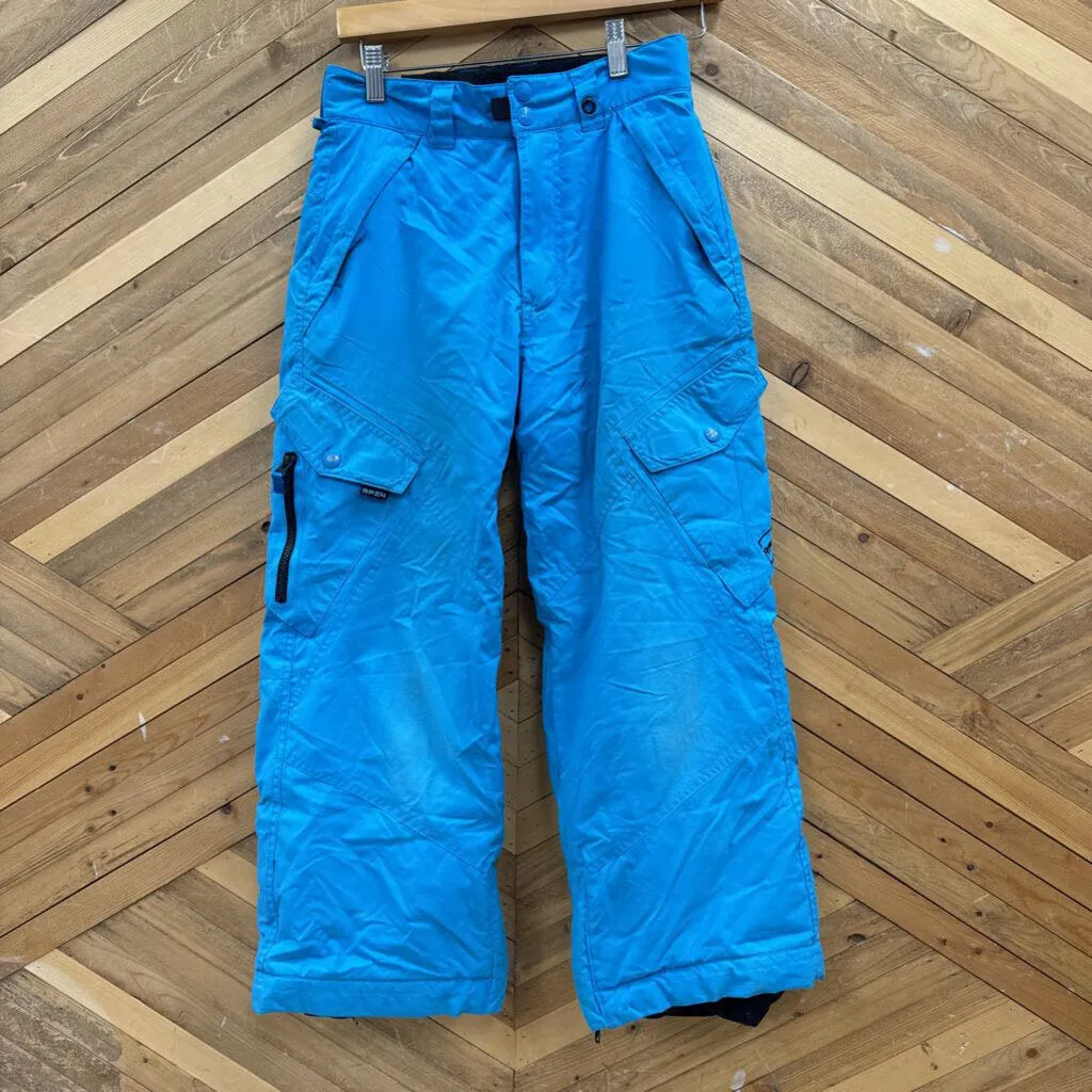 RPZN Youth Snow Pants: Blue-children-MD