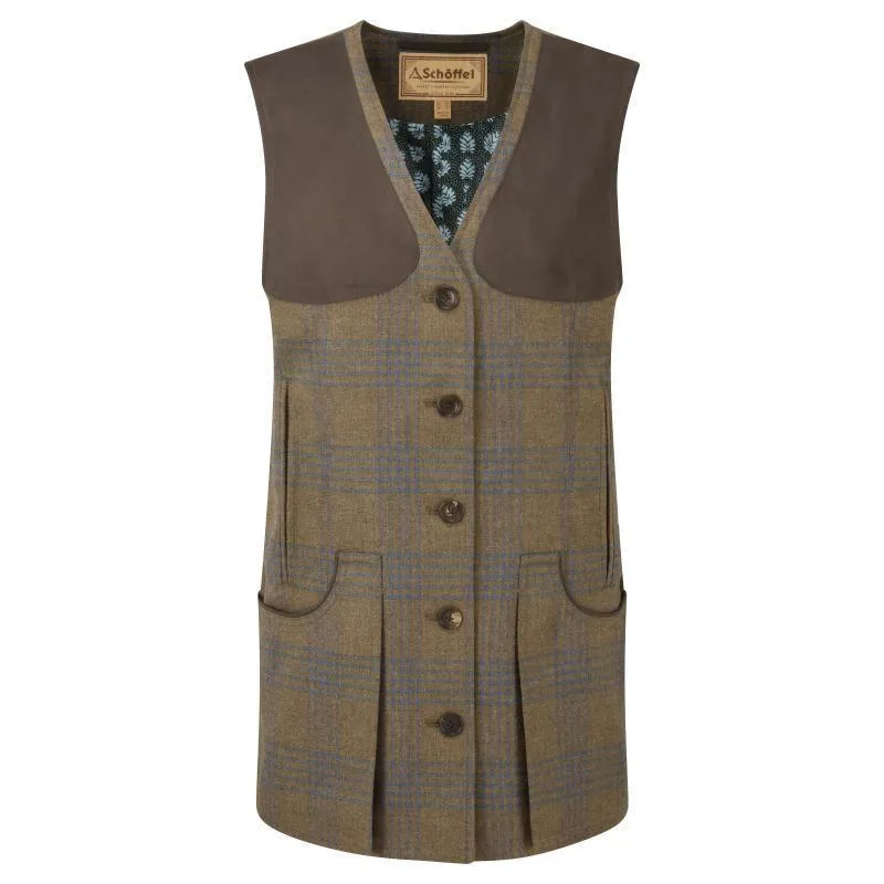 Schoffel Ladies Tweed Shooting Vest - Iona Tweed