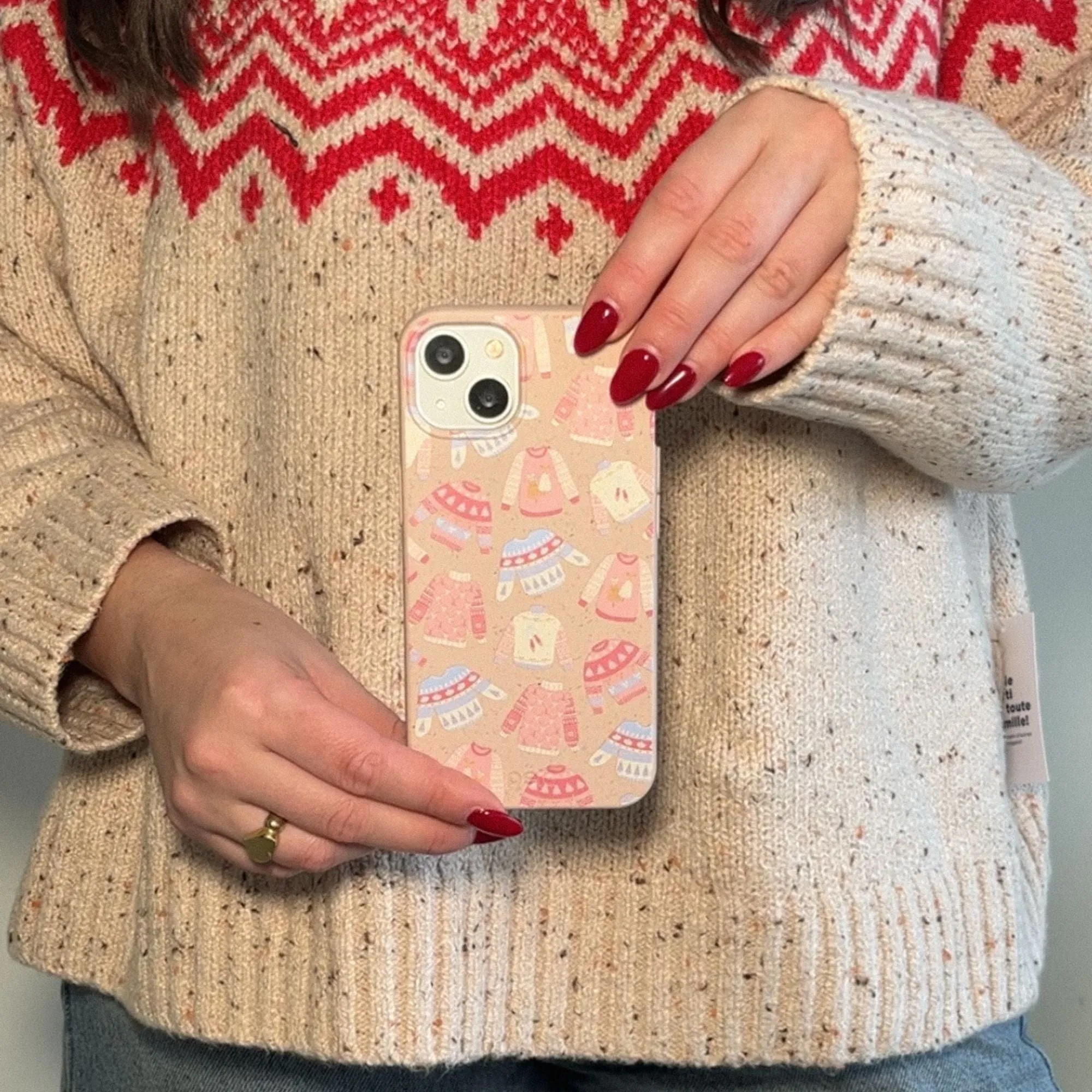 Seashell Sweater Weather iPhone 12/ iPhone 12 Pro Case