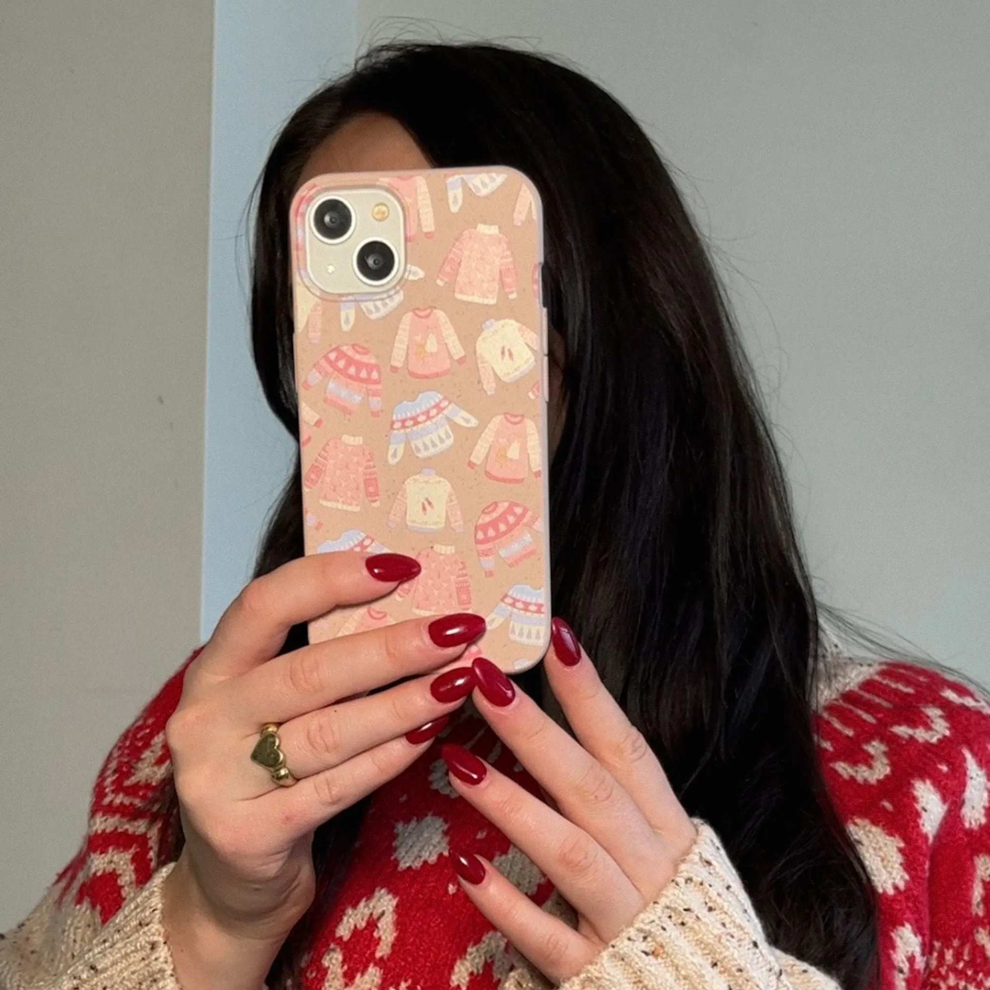 Seashell Sweater Weather iPhone 12/ iPhone 12 Pro Case