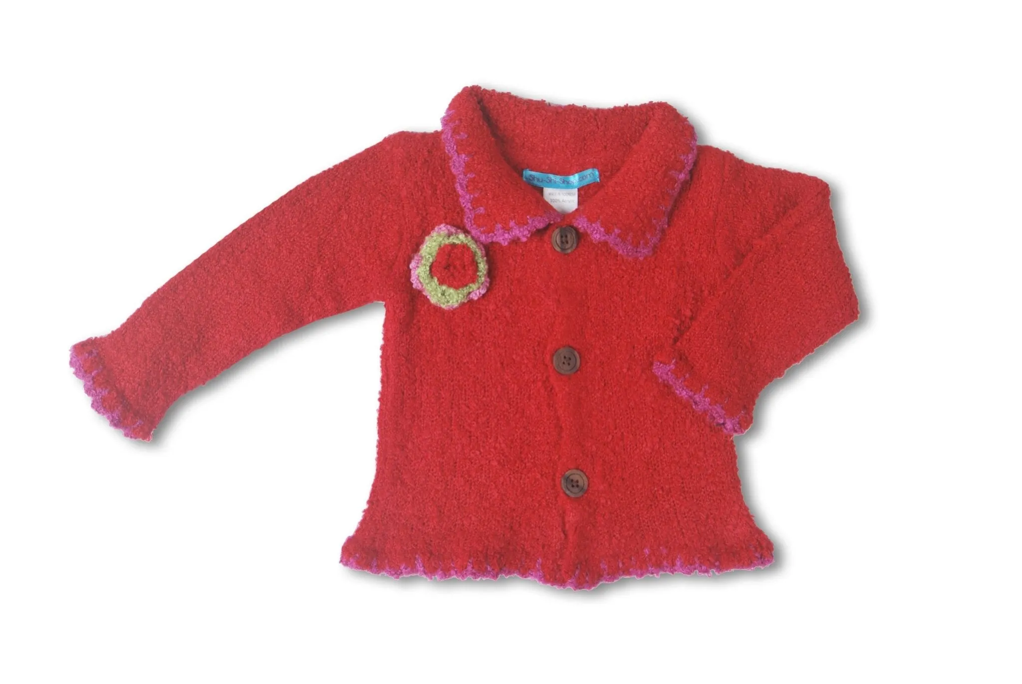 Soft and Cozy Baby and Toddler Girls' Cardigan Sweater