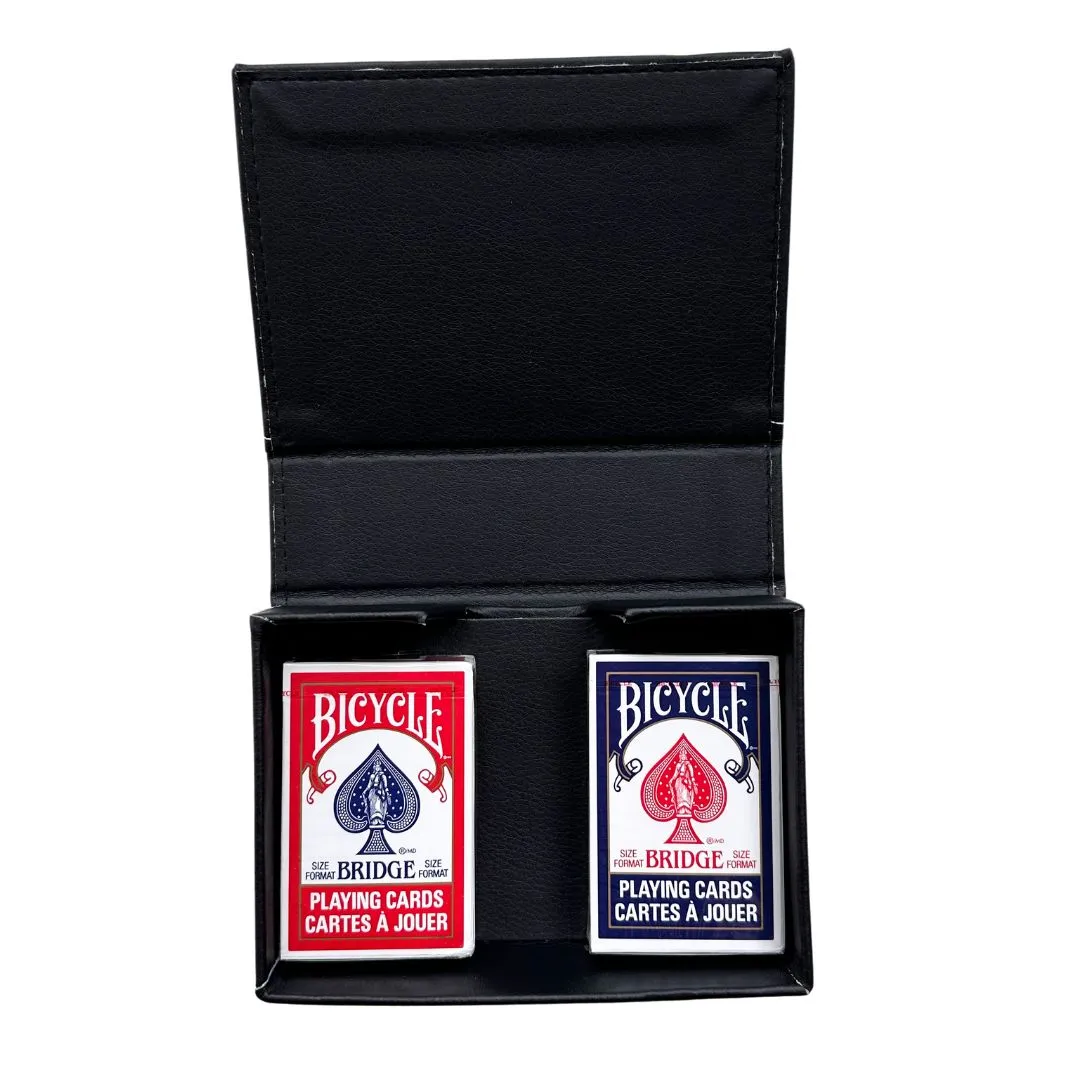 Suits Needlepoint Gift Box   Playing Cards